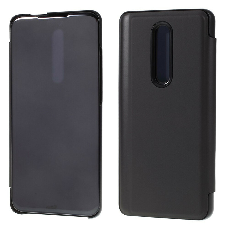 Flip Cover Xiaomi Mi 9T / Mi 9T Pro Miroir et Effet Cuir