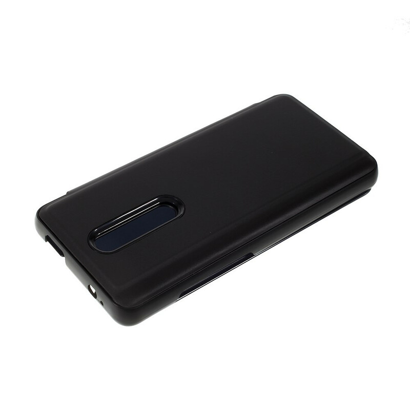 Flip Cover Xiaomi Mi 9T / Mi 9T Pro Miroir et Effet Cuir