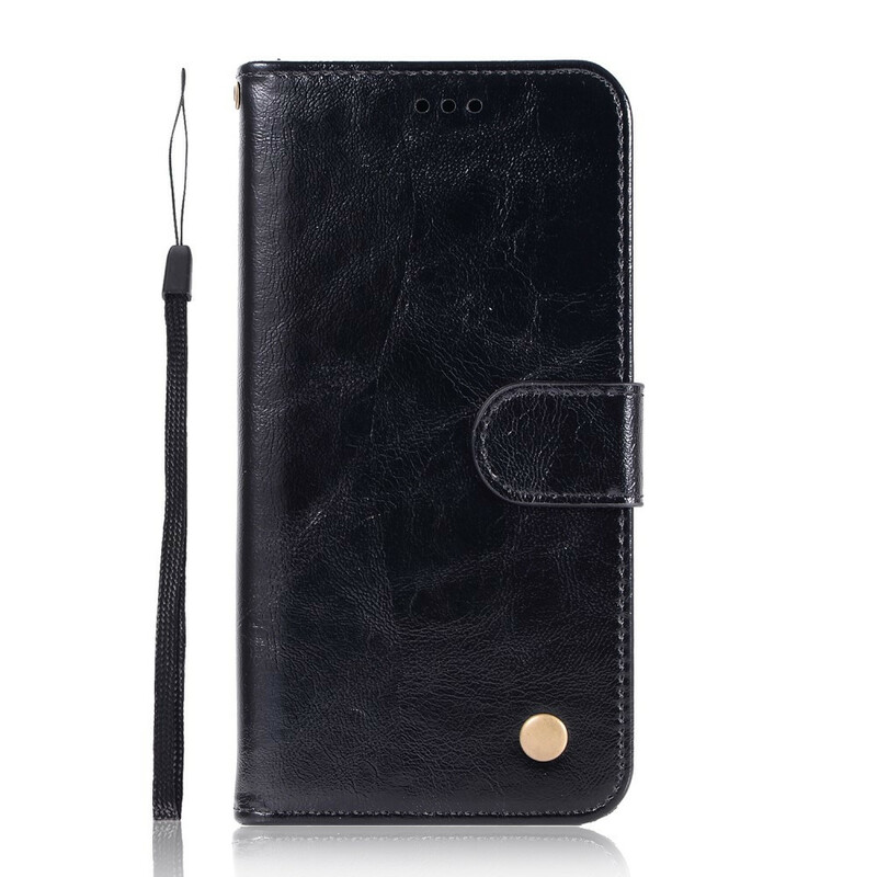 Housse Xiaomi Mi 9T / Mi 9T Pro Effet Cuir Vintage à Lanière Housse Xiaomi Mi 9T / Mi 9T Pro Effet Cuir Vintage à Lanière