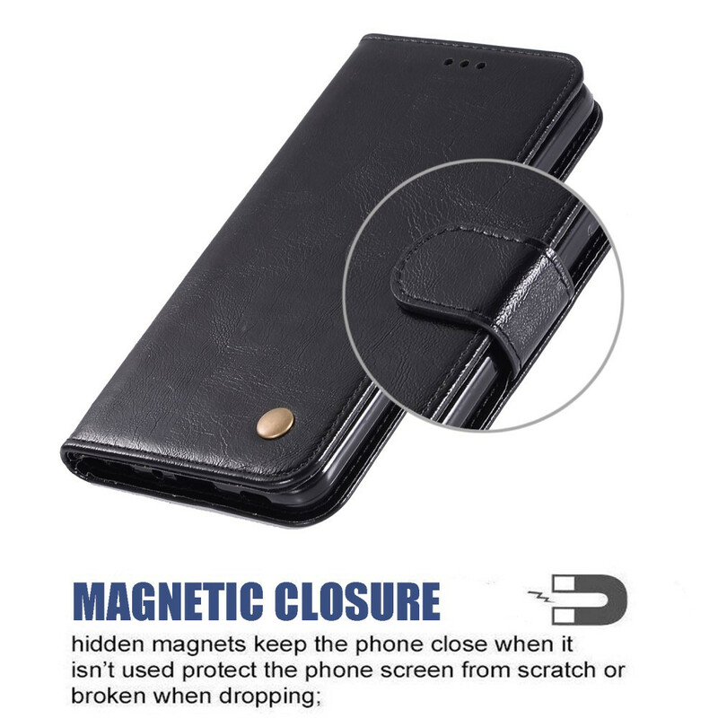 Housse Xiaomi Mi 9T / Mi 9T Pro Effet Cuir Vintage à Lanière Housse Xiaomi Mi 9T / Mi 9T Pro Effet Cuir Vintage à Lanière