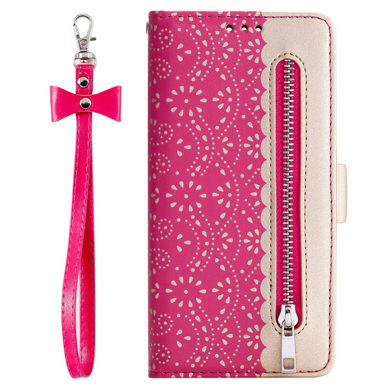 Housse Xiaomi Mi 9T / Mi 9T Pro Dentelle Porte-Monnaie à Lanière Housse Xiaomi Mi 9T / Mi 9T Pro Dentelle Porte-Monnaie à Lanière