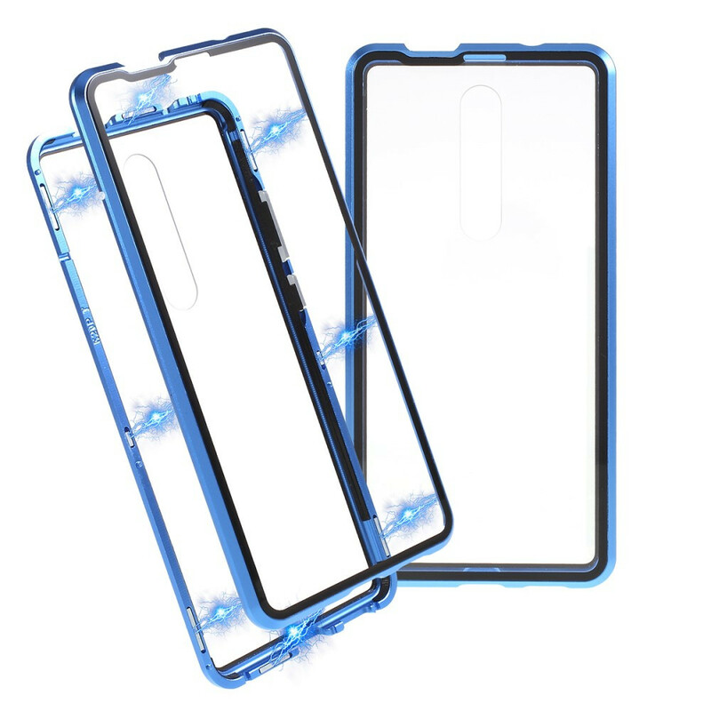Coque Xiaomi Mi 9T / Mi 9T Pro Rebords Métal et Verre Trempé Coque Xiaomi Mi 9T / Mi 9T Pro Rebords Métal et Verre Trempé