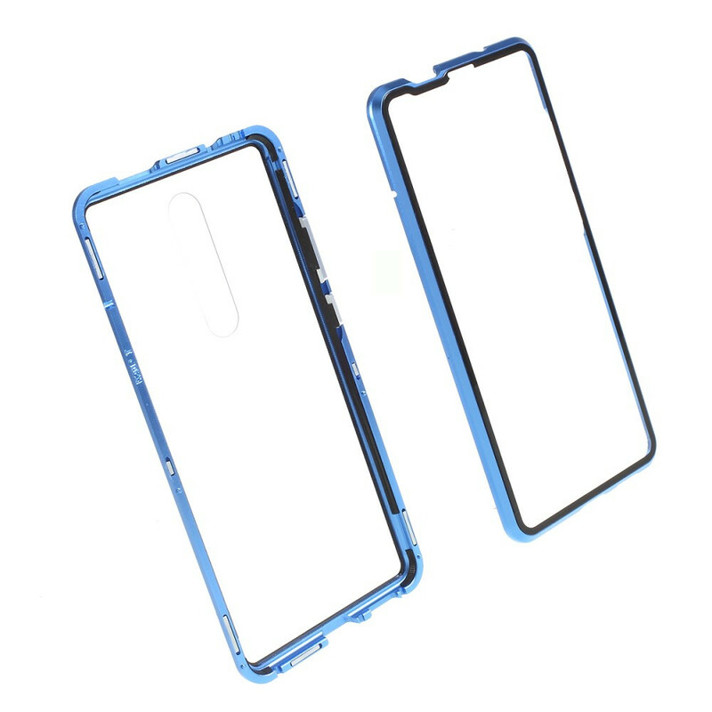 Coque Xiaomi Mi 9T / Mi 9T Pro Rebords Métal et Verre Trempé Coque Xiaomi Mi 9T / Mi 9T Pro Rebords Métal et Verre Trempé