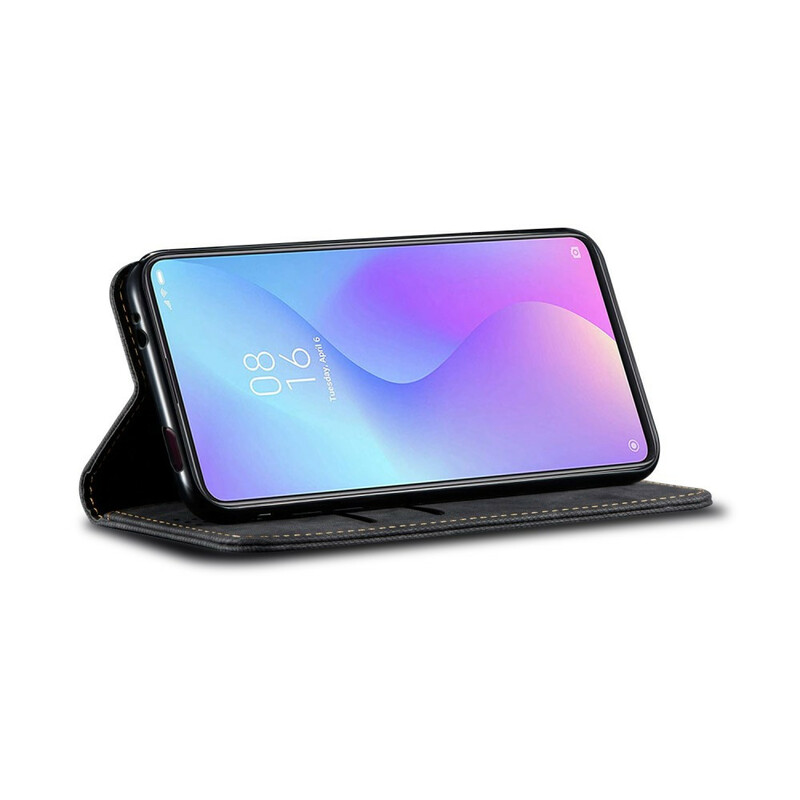 Flip Cover Xiaomi Mi 9T / Mi 9T Pro Tissu Jeans Flip Cover Xiaomi Mi 9T / Mi 9T Pro Tissu Jeans