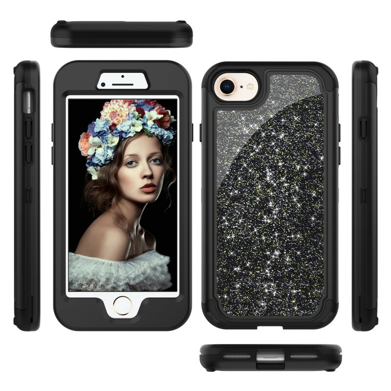 Coque iPhone SE 2 / 8 / 7 Détachable Superbes Paillettes Coque iPhone SE 2 / 8 / 7 Détachable Superbes Paillettes