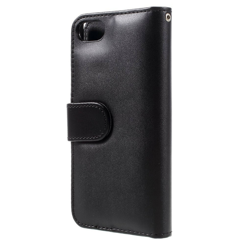 Housse iPhone SE 2 / 8 / 7 Style Cuir Uni Housse iPhone SE 2 / 8 / 7 Style Cuir Uni