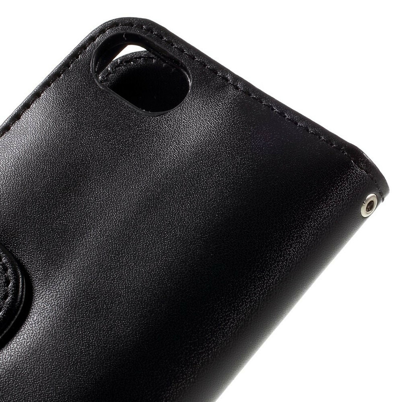 Housse iPhone SE 2 / 8 / 7 Style Cuir Uni Housse iPhone SE 2 / 8 / 7 Style Cuir Uni