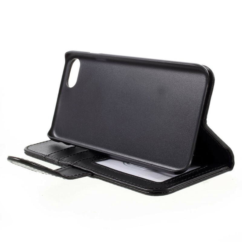 Housse iPhone SE 2 / 8 / 7 Style Cuir Uni Housse iPhone SE 2 / 8 / 7 Style Cuir Uni