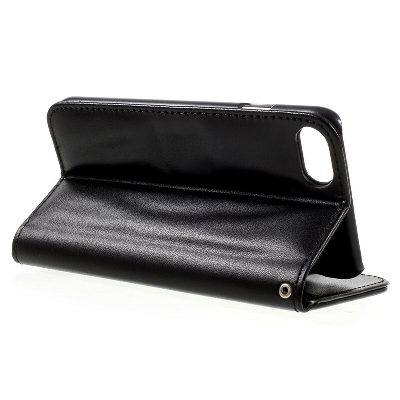 Housse iPhone SE 2 / 8 / 7 Style Cuir Uni Housse iPhone SE 2 / 8 / 7 Style Cuir Uni