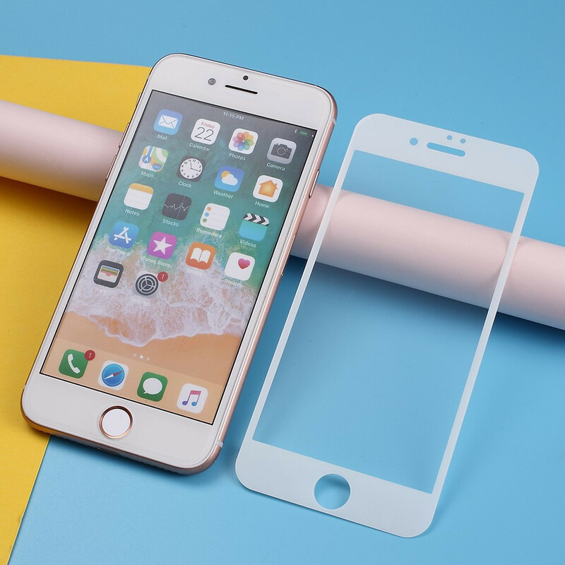 Protection en verre trempé Colorée pour iPhone SE 2 / 8 / 7 Protection en verre trempé Colorée pour iPhone SE 2 / 8 / 7