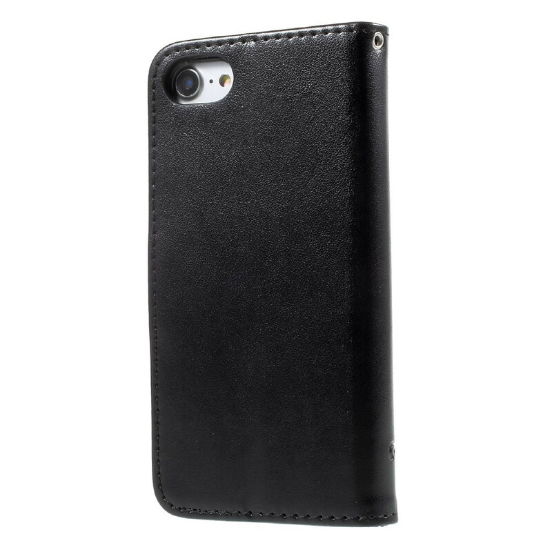 Housse iPhone SE 2 / 8 / 7 Florale à Lanière Housse iPhone SE 2 / 8 / 7 Florale à Lanière