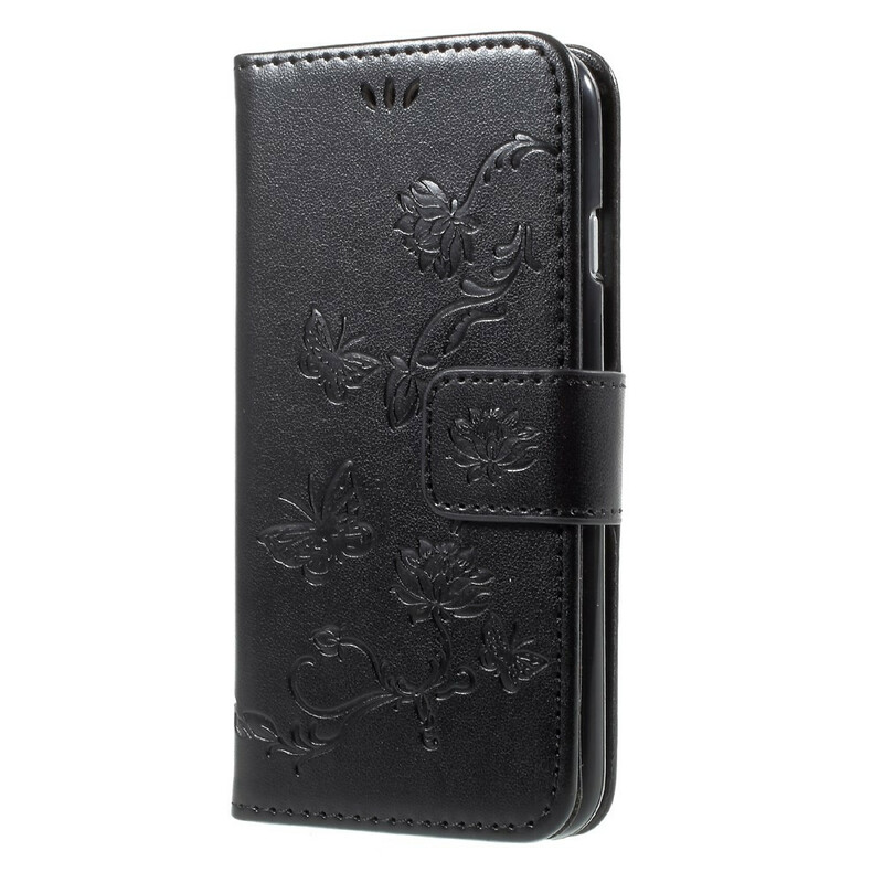 Housse iPhone SE 2 / 8 / 7 Florale à Lanière Housse iPhone SE 2 / 8 / 7 Florale à Lanière