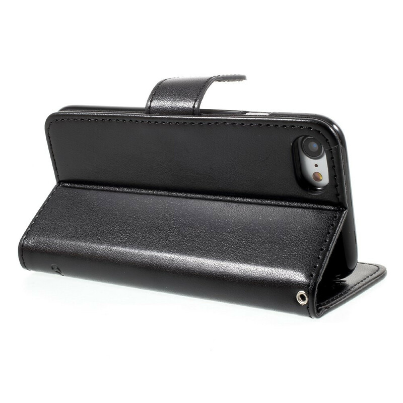 Housse iPhone SE 2 / 8 / 7 Florale à Lanière Housse iPhone SE 2 / 8 / 7 Florale à Lanière