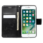Housse iPhone SE 2 / 8 / 7 Florale à Lanière Housse iPhone SE 2 / 8 / 7 Florale à Lanière