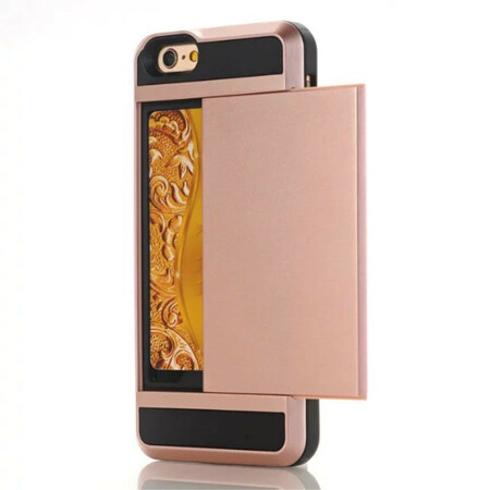 Coque iPhone SE 2 / 8 / 7  Porte-Carte à Glissière
