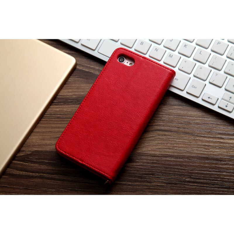 Flip Cover iPhone SE 2 / 8 / 7 Effet Cuir Multi-Cartes CMAI2