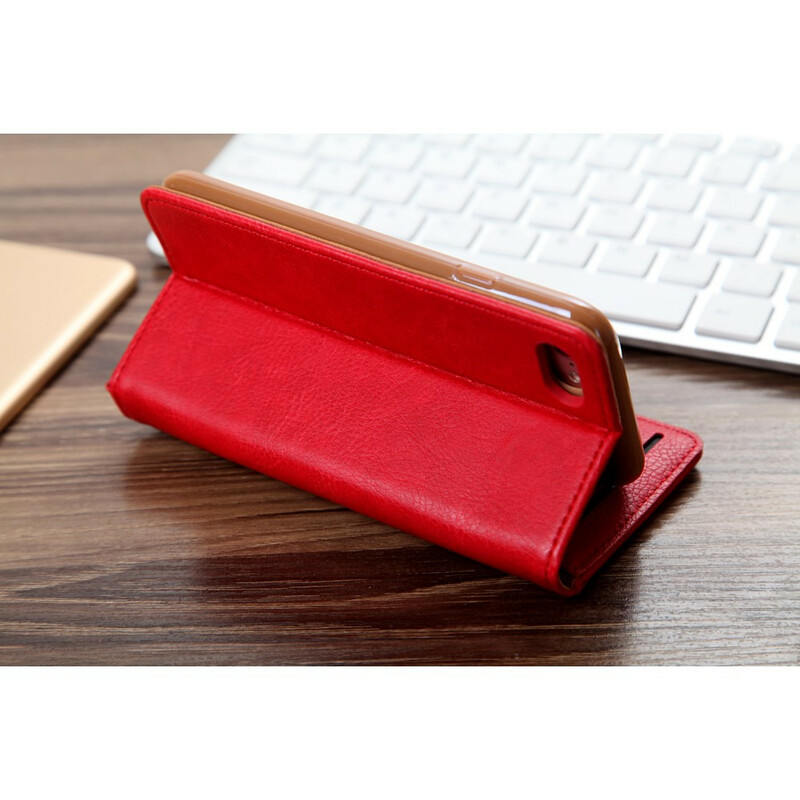 Flip Cover iPhone SE 2 / 8 / 7 Effet Cuir Multi-Cartes CMAI2
