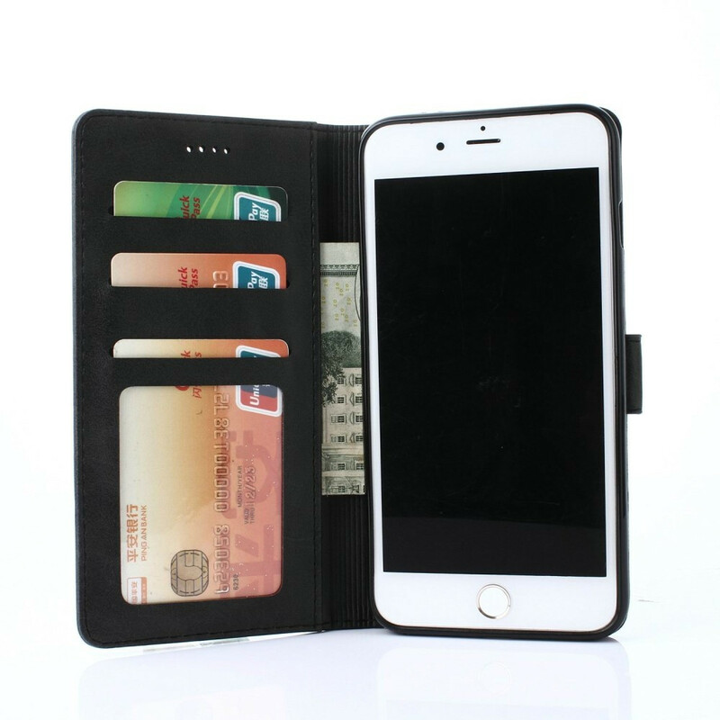 Housse iPhone SE 2 / 8 / 7 LC.IMEEKE Effet Cuir Housse iPhone SE 2 / 8 / 7 LC.IMEEKE Effet Cuir