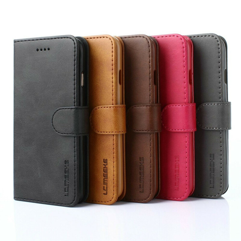 Housse iPhone SE 2 / 8 / 7 LC.IMEEKE Effet Cuir Housse iPhone SE 2 / 8 / 7 LC.IMEEKE Effet Cuir