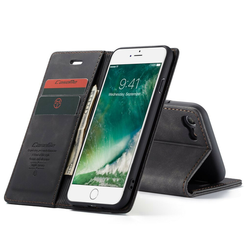 Flip Cover iPhone SE 2 / 8 / 7 CASEME Simili Cuir Flip Cover iPhone SE 2 / 8 / 7 CASEME Simili Cuir