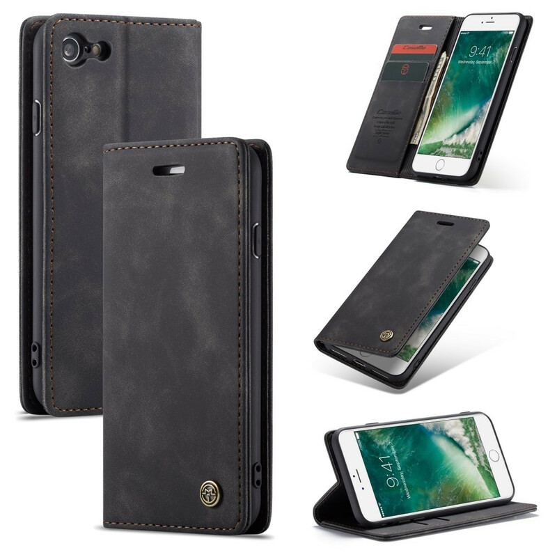Flip Cover iPhone SE 2 / 8 / 7 CASEME Simili Cuir Flip Cover iPhone SE 2 / 8 / 7 CASEME Simili Cuir