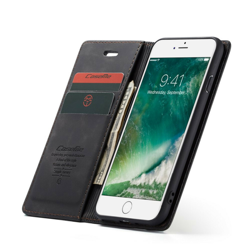 Flip Cover iPhone SE 2 / 8 / 7 CASEME Simili Cuir Flip Cover iPhone SE 2 / 8 / 7 CASEME Simili Cuir