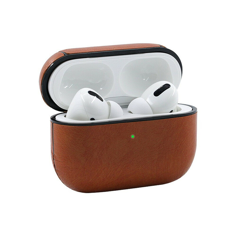 Étui AirPods Pro Style Cuir avec Mousqueton Étui AirPods Pro Style Cuir avec Mousqueton