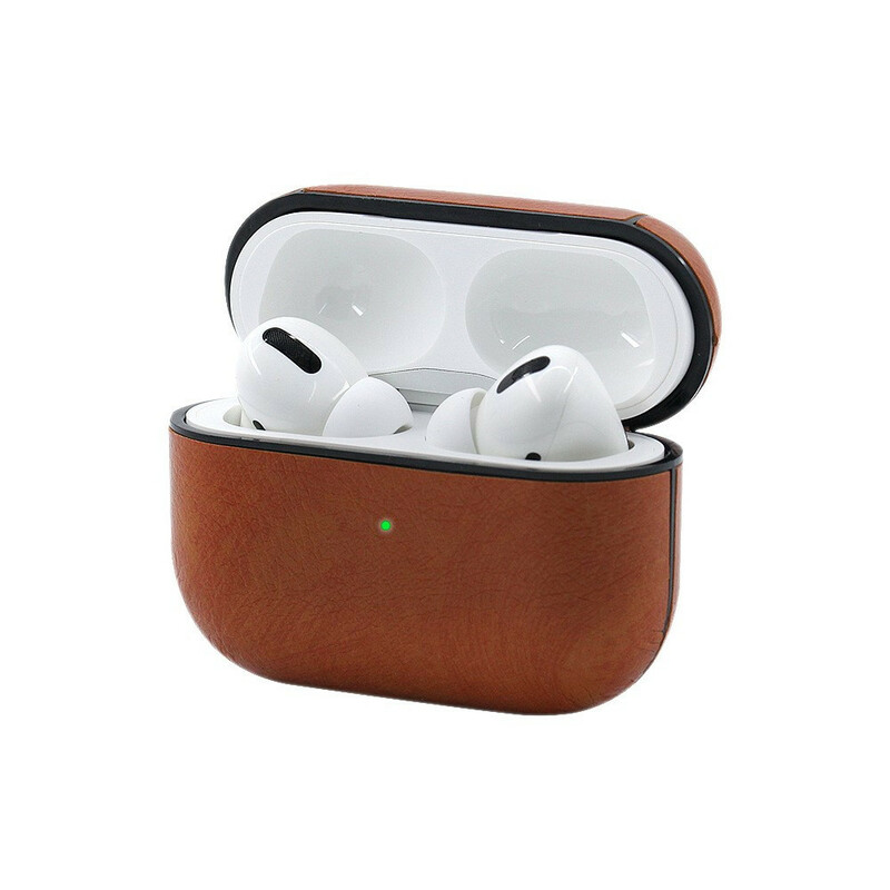 Étui AirPods Pro Style Cuir avec Mousqueton Étui AirPods Pro Style Cuir avec Mousqueton