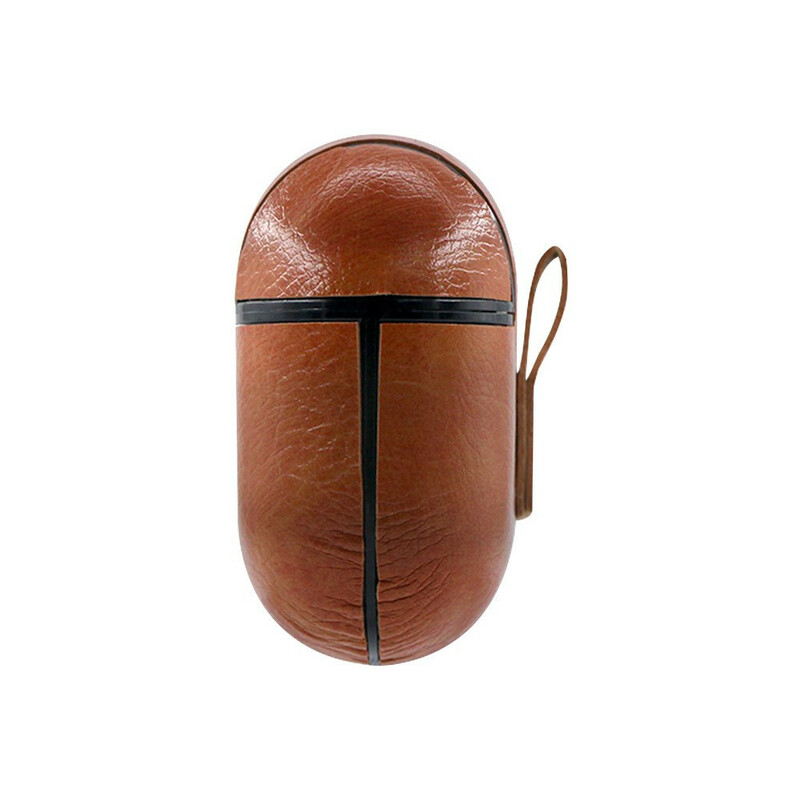 Étui AirPods Pro Style Cuir avec Mousqueton Étui AirPods Pro Style Cuir avec Mousqueton