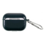 Étui AirPods Pro Texture Fibre Carbone avec Mousqueton Étui AirPods Pro Texture Fibre Carbone avec Mousqueton