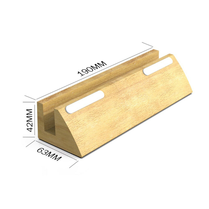 Support du bureau en Bloque de Bois DIROSE pour MacBook Support du bureau en Bloque de Bois DIROSE pour MacBook