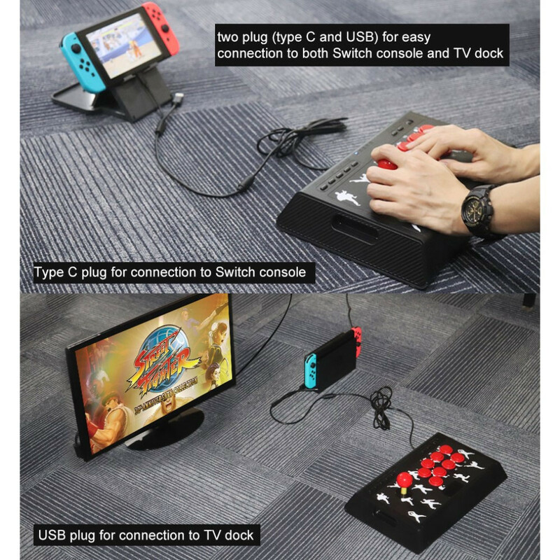 Console Joystick de Style Arcade pour Nintendo Switch
