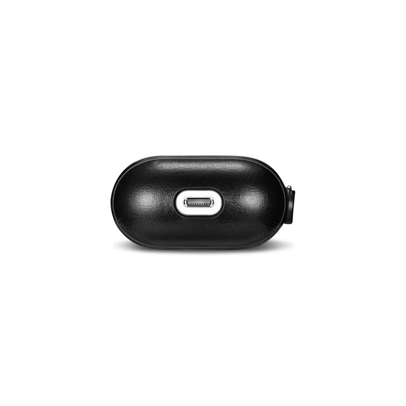 Coque AirPods Véritable Cuir avec Lanière ICARER Coque AirPods Véritable Cuir avec Lanière ICARER