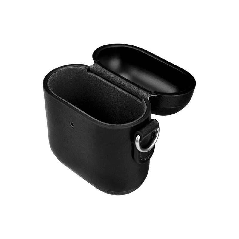 Coque AirPods Véritable Cuir avec Lanière ICARER Coque AirPods Véritable Cuir avec Lanière ICARER