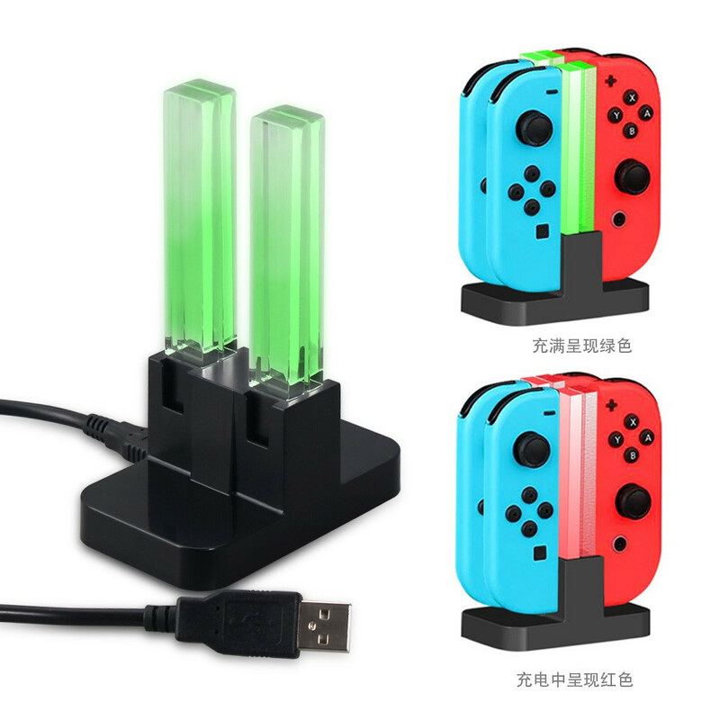 Support DOBE Chargeur avec Voyant Lumineux pour Nintendo Switch - Ma Coque