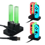 Support DOBE Chargeur avec Voyant Lumineux pour Nintendo Switch