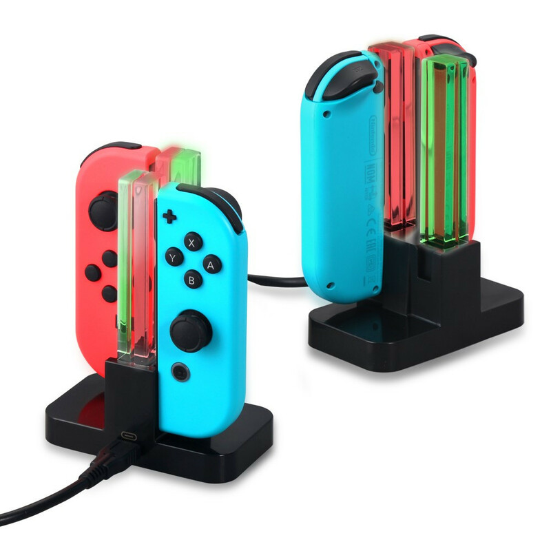 Support DOBE Chargeur avec Voyant Lumineux pour Nintendo Switch