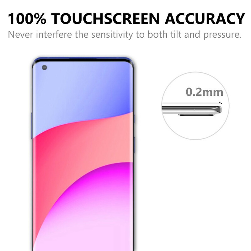 Protection en verre trempé pour l’écran du OnePlus 8 Pro Protection en verre trempé pour l’écran du OnePlus 8 Pro