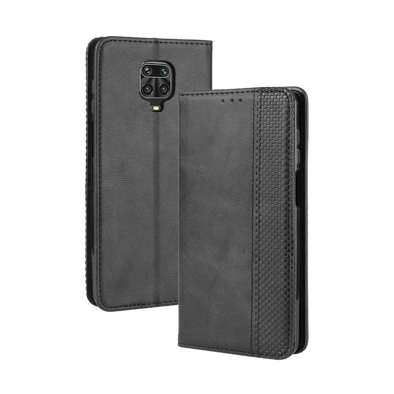 Flip Cover Xiaomi Redmi Note 9S Effet Cuir Vintage Stylisé Flip Cover Xiaomi Redmi Note 9S Effet Cuir Vintage Stylisé