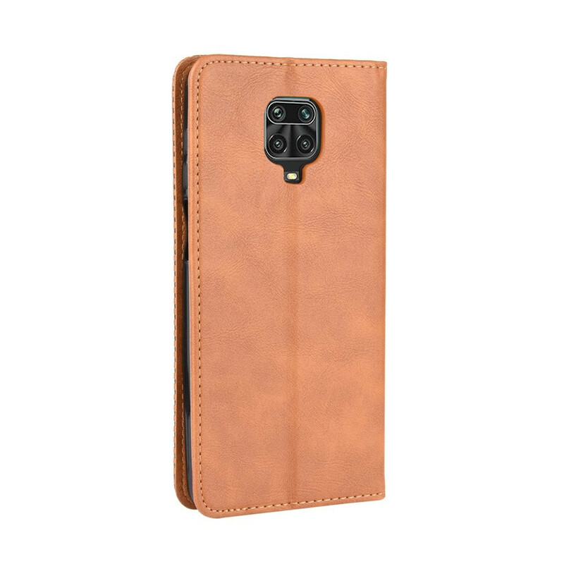 Flip Cover Xiaomi Redmi Note 9S Effet Cuir Vintage Stylisé Flip Cover Xiaomi Redmi Note 9S Effet Cuir Vintage Stylisé