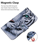 Housse Honor 9X Pro Tigre Blanc