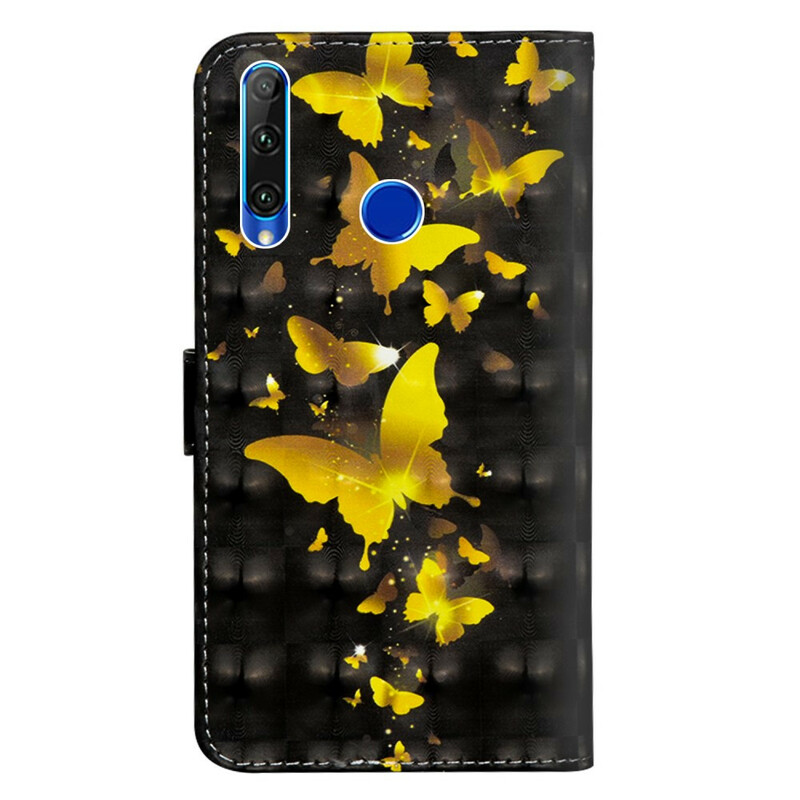 Housse Honor 20 Lite Papillons Jaunes Housse Honor 20 Lite Papillons Jaunes