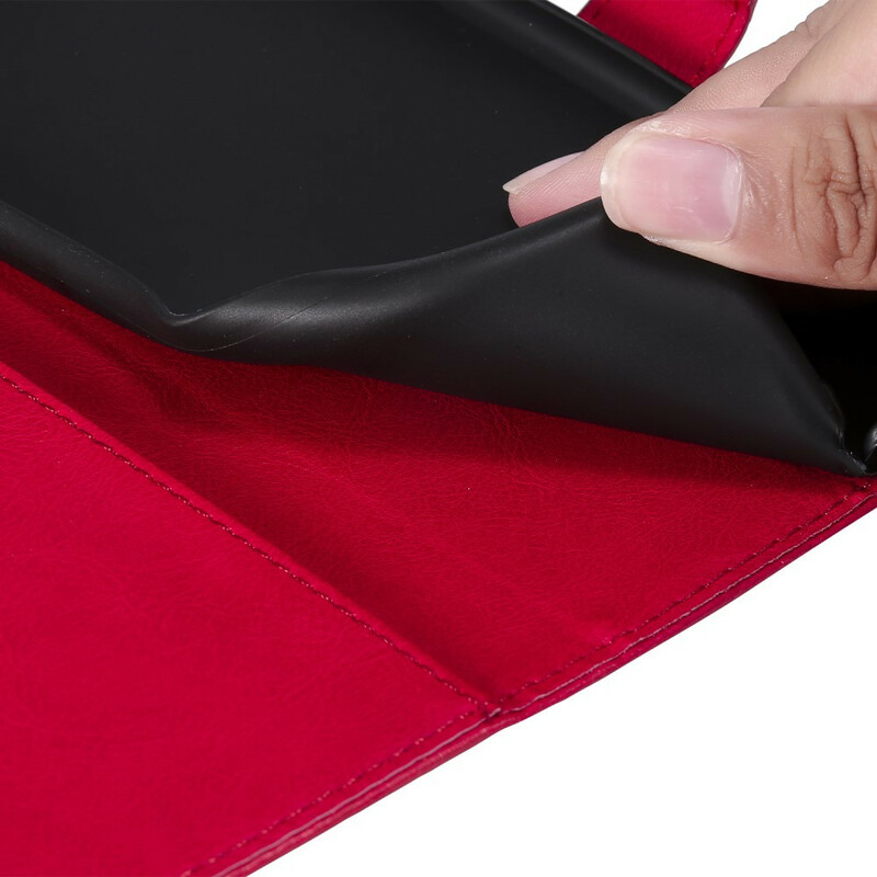 Housse Huawei Y5 2019 / Honor 8S Effet Cuir Couleur à Lanière Housse Huawei Y5 2019 / Honor 8S Effet Cuir Couleur à Lanière