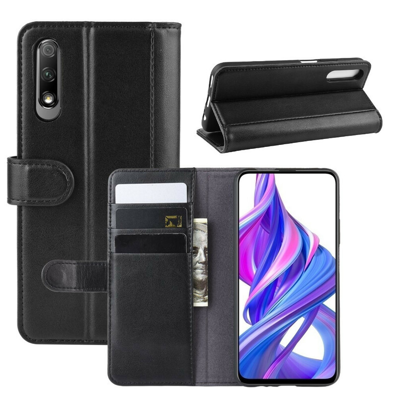 Housse Honor 9X Pro Cuir Véritable Housse Honor 9X Pro Cuir Véritable