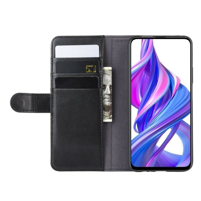 Housse Honor 9X Pro Cuir Véritable Housse Honor 9X Pro Cuir Véritable