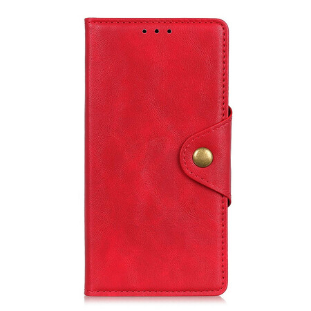 Housse Xiaomi Redmi Note 9S / Redmi Note 9 Pro Simili Cuir Bouton