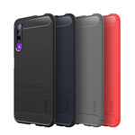 Coque Honor 9X Pro Fibre Carbone Brossée MOFI Coque Honor 9X Pro Fibre Carbone Brossée MOFI