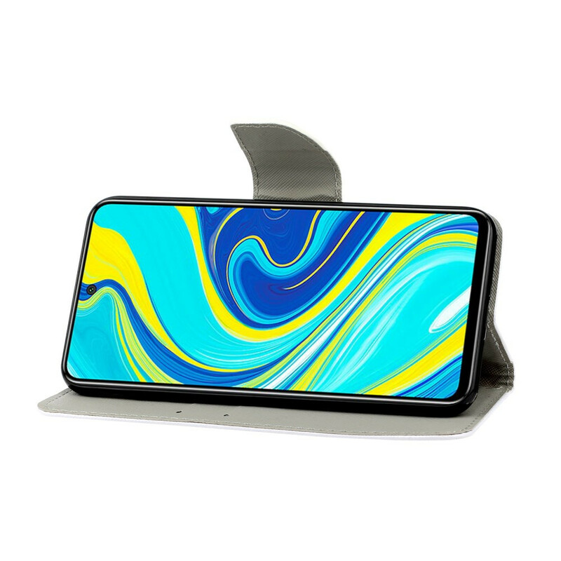 Housse Xiaomi Redmi Note 9 Pro Variations Papillons à Lanière Housse Xiaomi Redmi Note 9 Pro Variations Papillons à Lanière