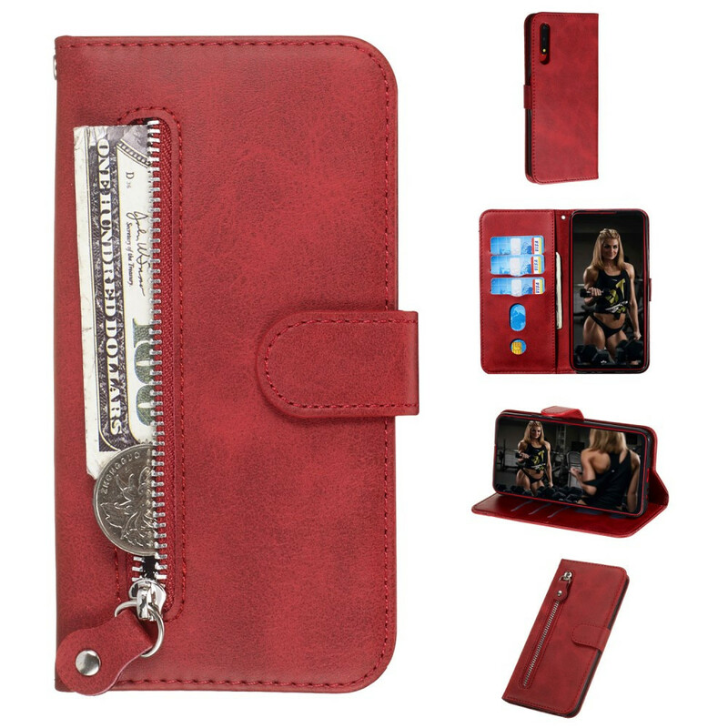 Housse Honor 9X Pro Vintage Porte-Monnaie Housse Honor 9X Pro Vintage Porte-Monnaie