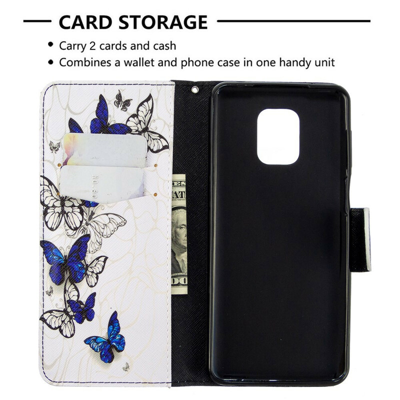 Housse Xiaomi Redmi Note 9S / Note 9 Pro Incroyables Papillons Housse Xiaomi Redmi Note 9S / Note 9 Pro Incroyables Papillons